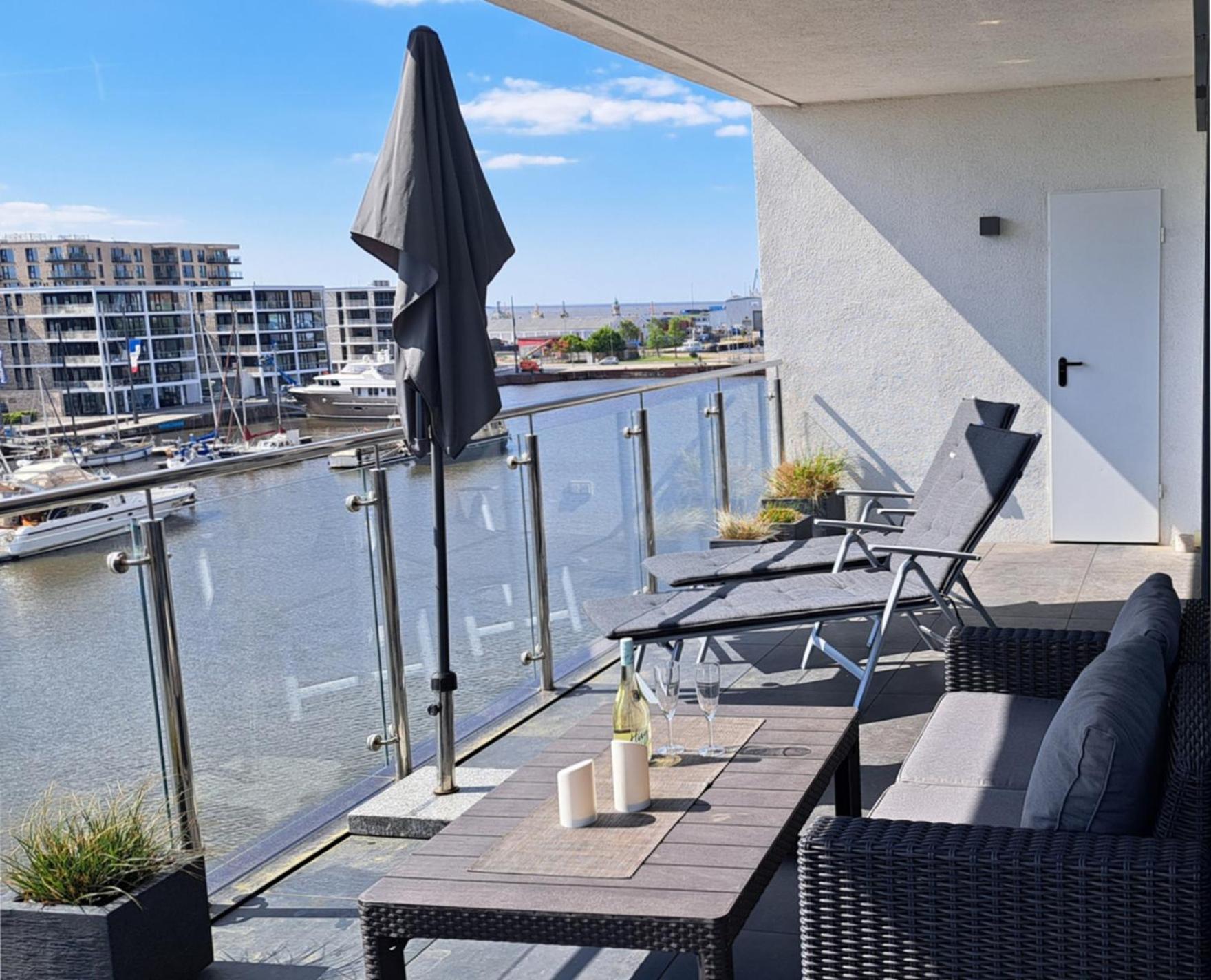 Port Marina 419 - Hafenloft Appartement Bremerhaven Kamer foto